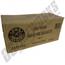 Wholesale Fireworks Rapid Fire 280 Shots Case 16/1 (Wholesale Fireworks)